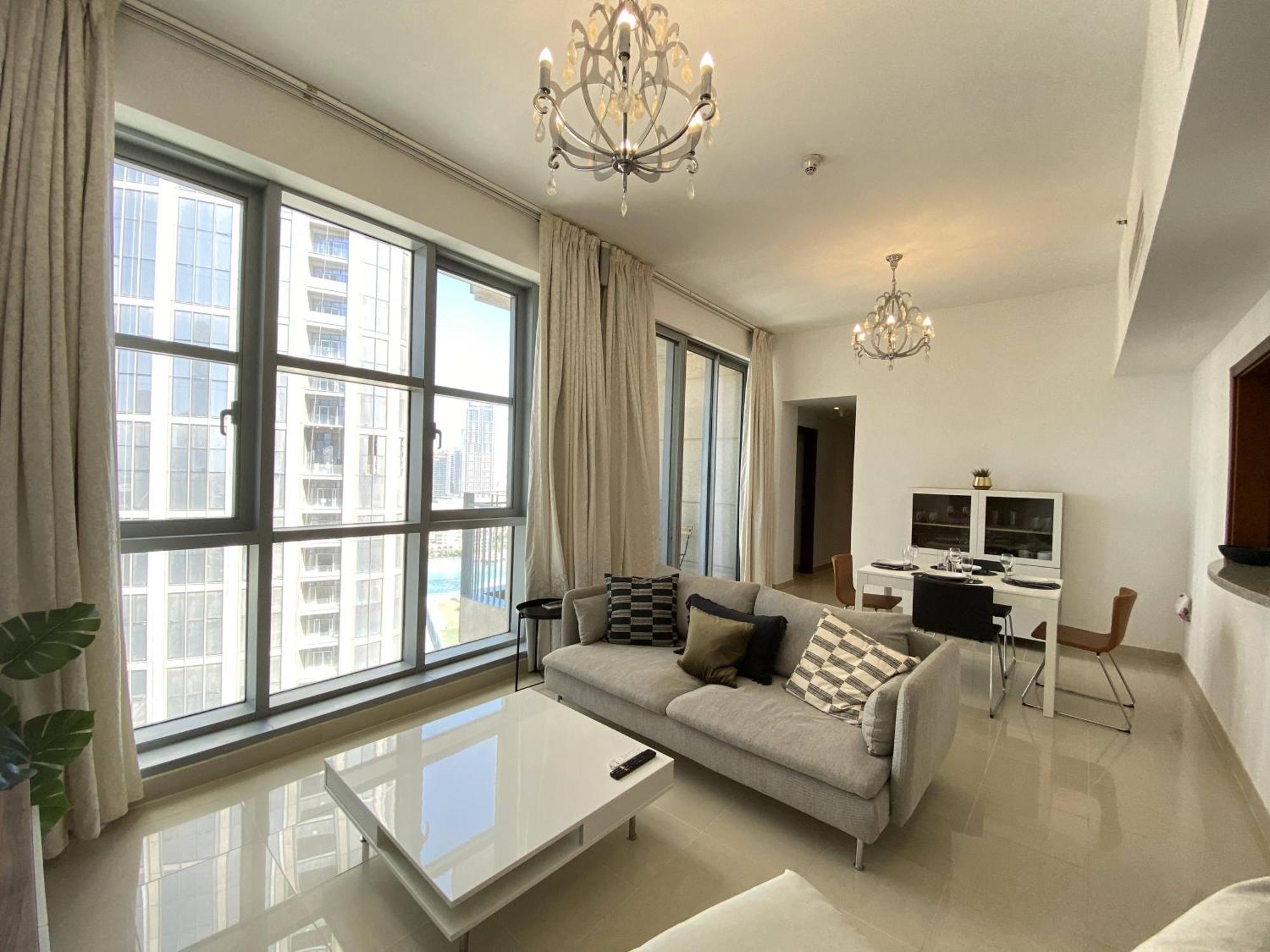 Lux Bnb Standpoint Tower Burj & Fountain Views Dubai Dış mekan fotoğraf
