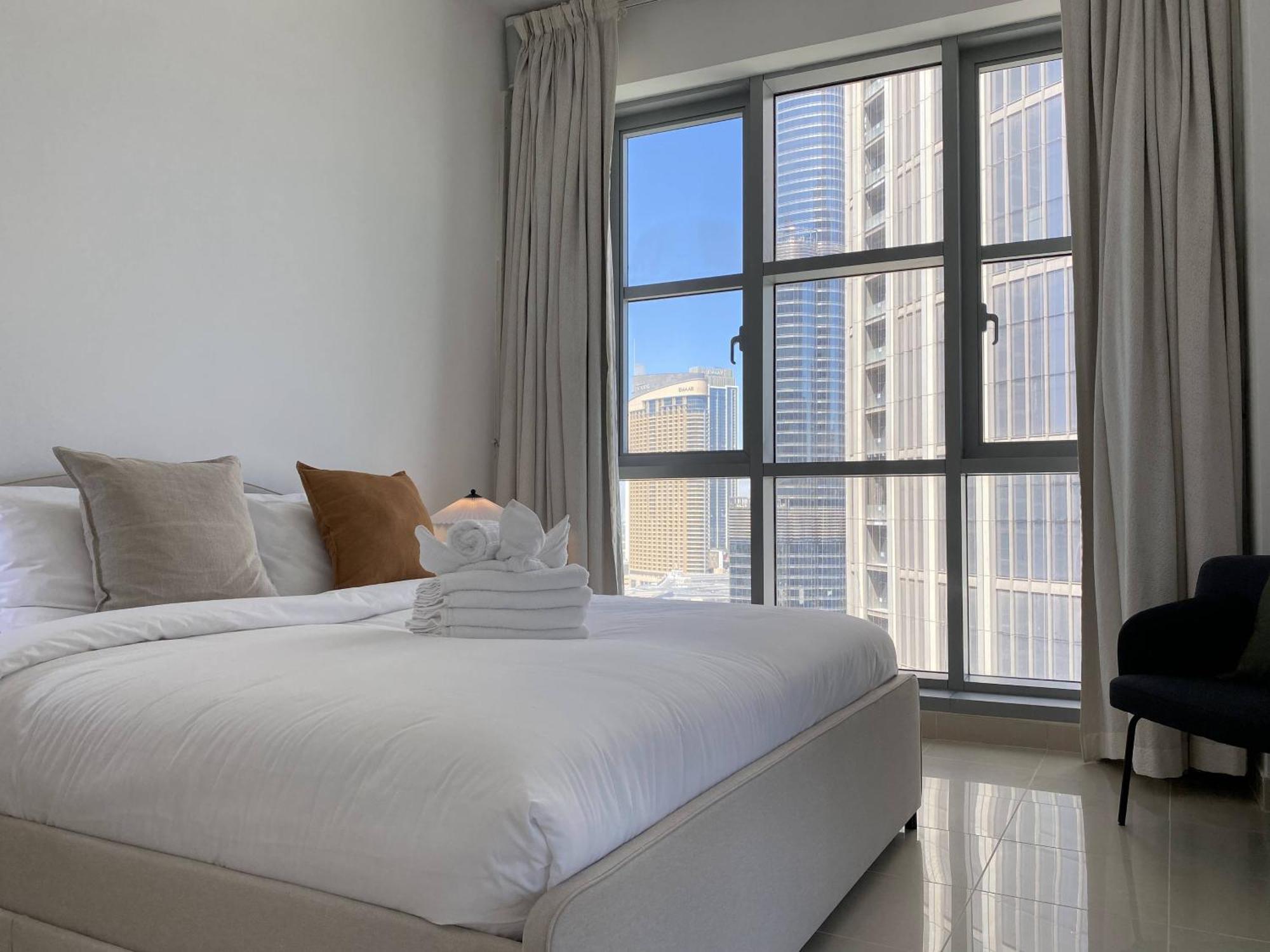 Lux Bnb Standpoint Tower Burj & Fountain Views Dubai Dış mekan fotoğraf